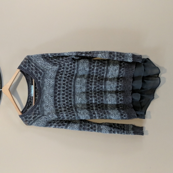 Maurices long knit sweater with extra fabric size S - Picture 3 of 10